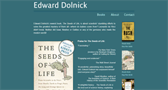 Desktop Screenshot of edwarddolnick.net